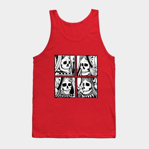 4 Dead Queens Tank Top by IckyScrawls